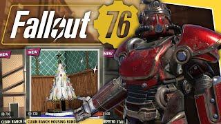Fallout 76 - Clean Ranch Housing Bundle Showcase & Review