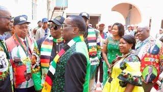 Mnangagwa threatens those putting ZANU PF at disrepute promise water to Bulawayo and Harare pple.