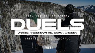 DUELS ANDERSON VS. CROSBY  Crested Butte CO  Natural Selection Tour