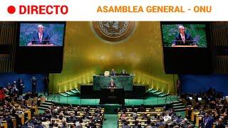 ONU DISCURSOS de los LÍDERES en la 78º ASAMBLEA GENERAL 1ªJORNADA  RTVE Noticias