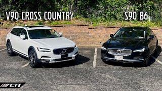 2023 Volvo S90 vs Volvo V90 Cross Country Comparison Lifted Wagon or Spacious Sedan?