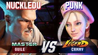 SF6 ▰ NUCKLEDU Guile vs PUNK Cammy ▰ High Level Gameplay