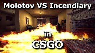 CSGO - Molotov VS Incendiary Grenade