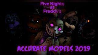 Most Accurate FNaF SFM Models 2019 Outdated