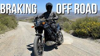 ADV Off Road Braking ALWAYS Use Front and Rear Brake