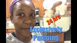 How I Exclusively Pump Breastmilk for 24 Hours