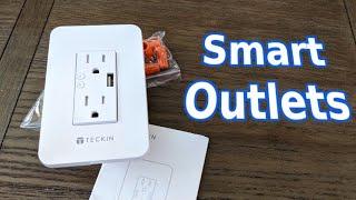 Smart Home Outlets  + Teckin SR40 Smart Outlet Review