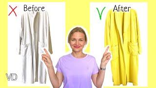   ПРЕВЗОШЛА ВСЕ ОЖИДАНИЯ Как покрасить в стиралке  ПОКРАСКА ТКАНИ   How to dye clothes  diy #6