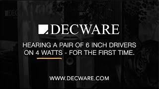 DECWARE - 4 watt speaker demonstration