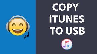 How To Copy Your iTunes Music Library To USB Flash Drive  Mac 2023 