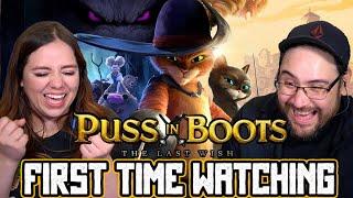 Puss in Boots The Last Wish 2022 Movie Reaction  Our FIRST TIME WATCHING  Is Shrek coming back?