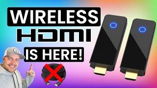 Wireless HDMI Is Here Say Goodbye To HDMI Cables  BMOSTE Wireless HDMI Transmitter Receiver Kit