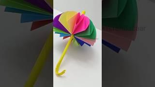 Paper Umbrella #papercraft #paperumbrella #crafts #diy #diycrafts #shorts