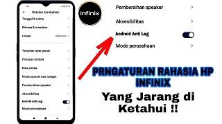 Cara mengatasi Hp infinix lemot