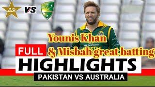 Pakistan champion vs Australia champion highlights  Younis Khan batting highlights 