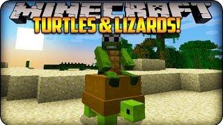 Minecraft Mods - LITTLE LIZARD & TINY TURTLE - Reptile Mod