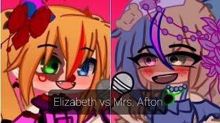  #elizabethsoutfitbattle A Fnaf Outfit Battle Made By ‎@_Exotic_Glitch.  Elizabeth vs Mrs. Afton