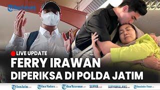  LIVE UPDATE Wawancara Ferry Irawan Tersangka KDRT di Polda Jatim