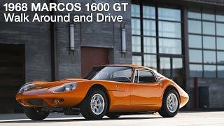 1968 Marcos 1600 GT Walk Around and Drive