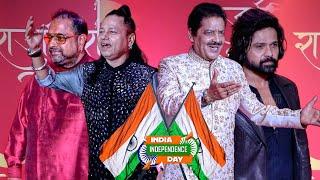 78th Independence Day  Udit Narayan Kailash Kher Sing  Shankar Mahadevan Himesh Reshammiya