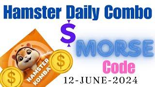 12 June Hamster Morse Code to Claim 1000000 Hamster Coin