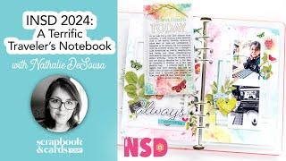 International Scrapbook Day 2024 A Terrific Travelers Notebook with Nathalie DeSousa