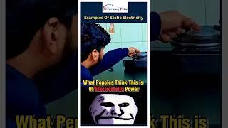 ️The Power of Electrostatic Force   #funny #engineeringcoaching #math #jee2025  viral shorts