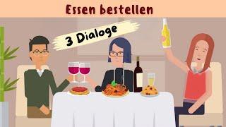 Deutsch lernen - Essen bestellen  Im Dönerladen  Im Cafe  Im Restaurant