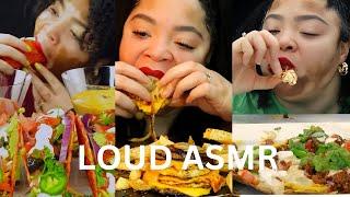 TACOS AND BURGER EATING ASMR MUKBANG