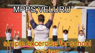 Simple excercise  School level excercise  simple work outs  simple exercises for kids 6 simple