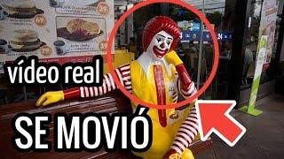 Graban Muñeco de McDonalds Moviendo La Cabeza