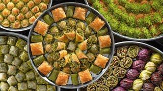Най-добрите седем вида турска баклава  Пътуването на правенето на баклава