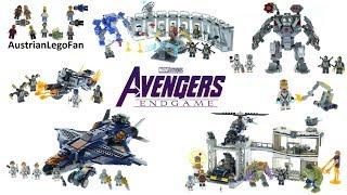 Lego Avengers Endgame Compilation of all Sets - Lego Speed Build Review