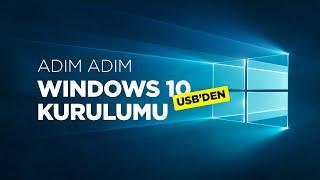 Windows 10 İndirme ve USBden Windows 10 Kurulumu Sıfırdan Adım Adım Nasıl Yapılır?