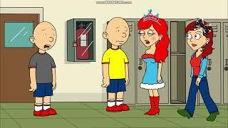 Classic Caillou Misbehaves At School  Grounded  Caillou Gets A New Girlfriend