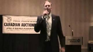 Robert Lind @ 2011 Alberta Auctioneers All Around Canadian Auctioneers Championship Lethbridge AB