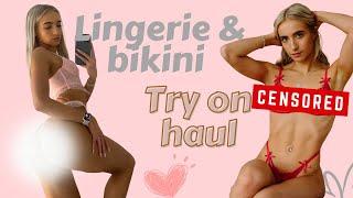 *sexy* lingerie & bikini try on haul