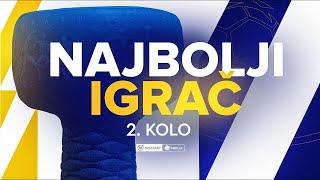 Mozzart Bet Super liga 202425 - 2.Kolo Najbolji igrač kola Saša Stamenković