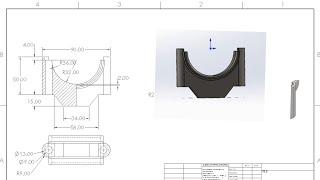 Learn how to design connecting rods End Cap in solidworks.