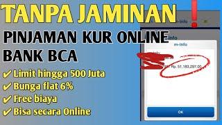 TANPA JAMINAN  Cara mengajukan pinjaman online di bank BCA  Mudah dan bunga ringan