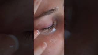 Delicate ASMR eye massage  #eyes #ASMR