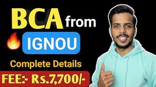 BCA from IGNOU  BCA Admission Process Fee Placement  Ignou Admission Process  College Vidya