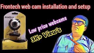 How to setup Webcam for pc under 1200 Best for online classes web cam Install Kaise kare