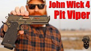 John Wicks New Pistol The TTI Pit Viper From JW4 First Shots