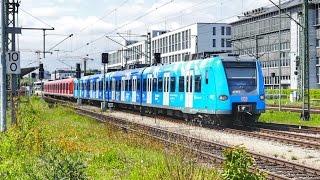 Neuer Bahnland Bayern Werbezug der S-Bahn im Ostbahnhof München