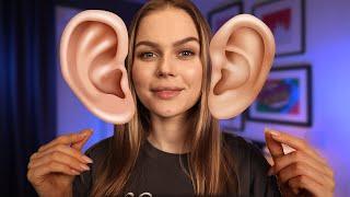 ASMR Ear Triggers. Hand Sounds Ear Tapping Cupping Ear Massage finger fluttering Nails...