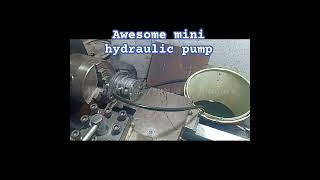 Awesome mini gear hydraulic pump.