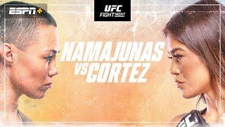 UFC DENVER LIVESTREAM NAMAJUNAS VS CORTEZ FULL FIGHT NIGHT COMPANION & PLAY BY PLAY
