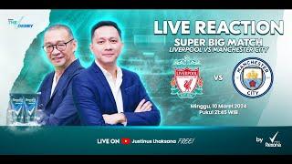 THE DERBY LIVE REACTION #27 EPL  LIVERPOOL VS MAN CITY