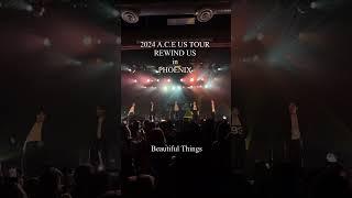 2024 A.C.E US TOUR REWIND US in PHOENIX Beautiful Things #shorts